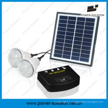 Солнечная панель 4ВТ 2 лампы Солнечная Домашняя Осветительная установка с Заряжателем мобильного телефона (ПС-K013N)